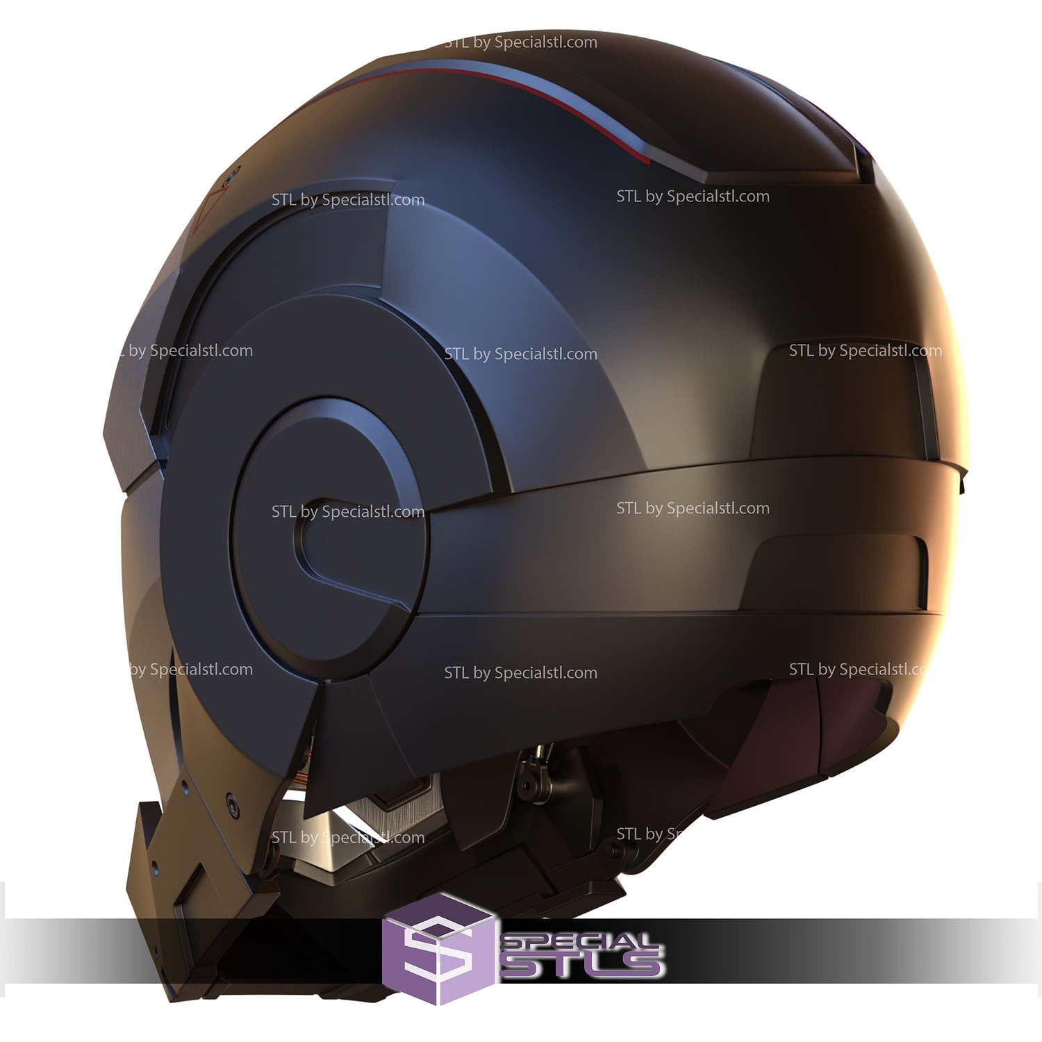 Cosplay STL Files Motorized War Machine MK01 3D Model — view 4