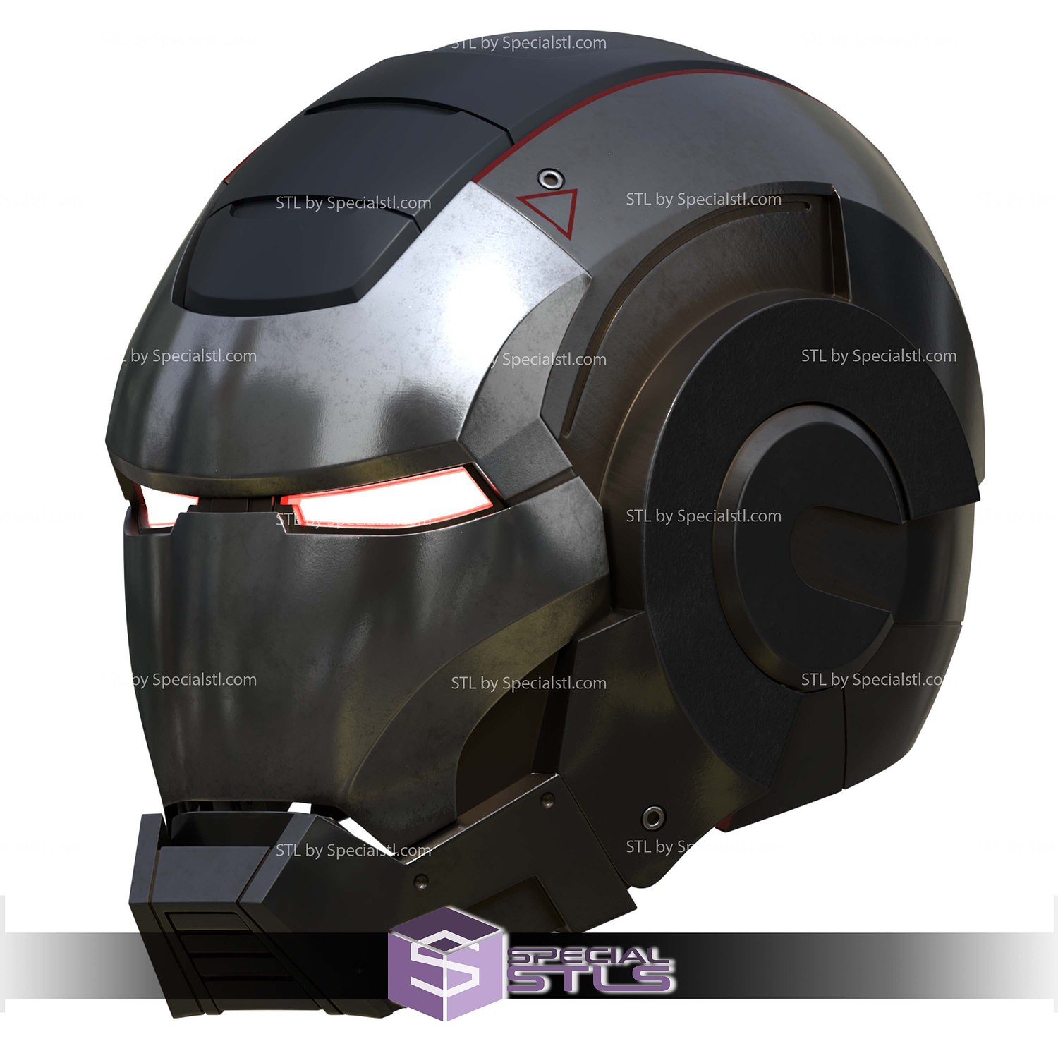 Cosplay STL Files Motorized War Machine MK01 3D Model — view 8
