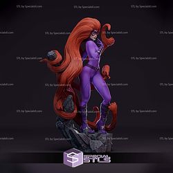 Medusa Inhumans 1-6 STL Files 3D Model