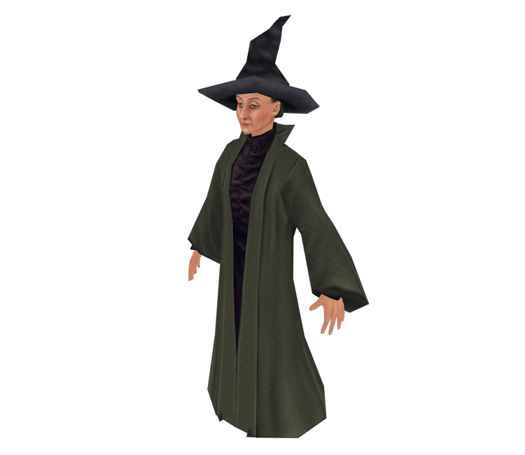 Professor Mcgonagall 3D OBJ Model