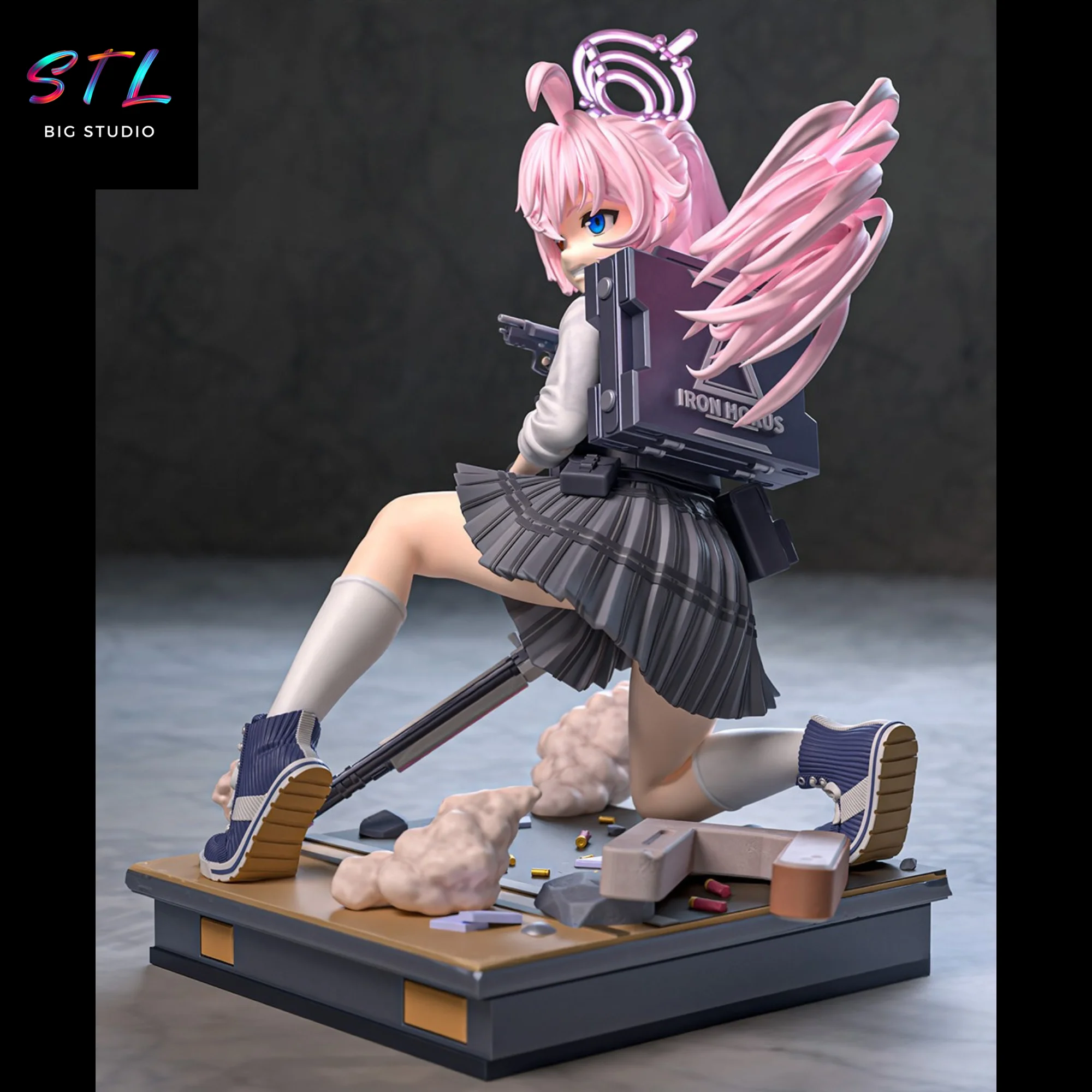 Takanashi Hoshino STL | Blue Archive | 3D Printable Model Model — view 3