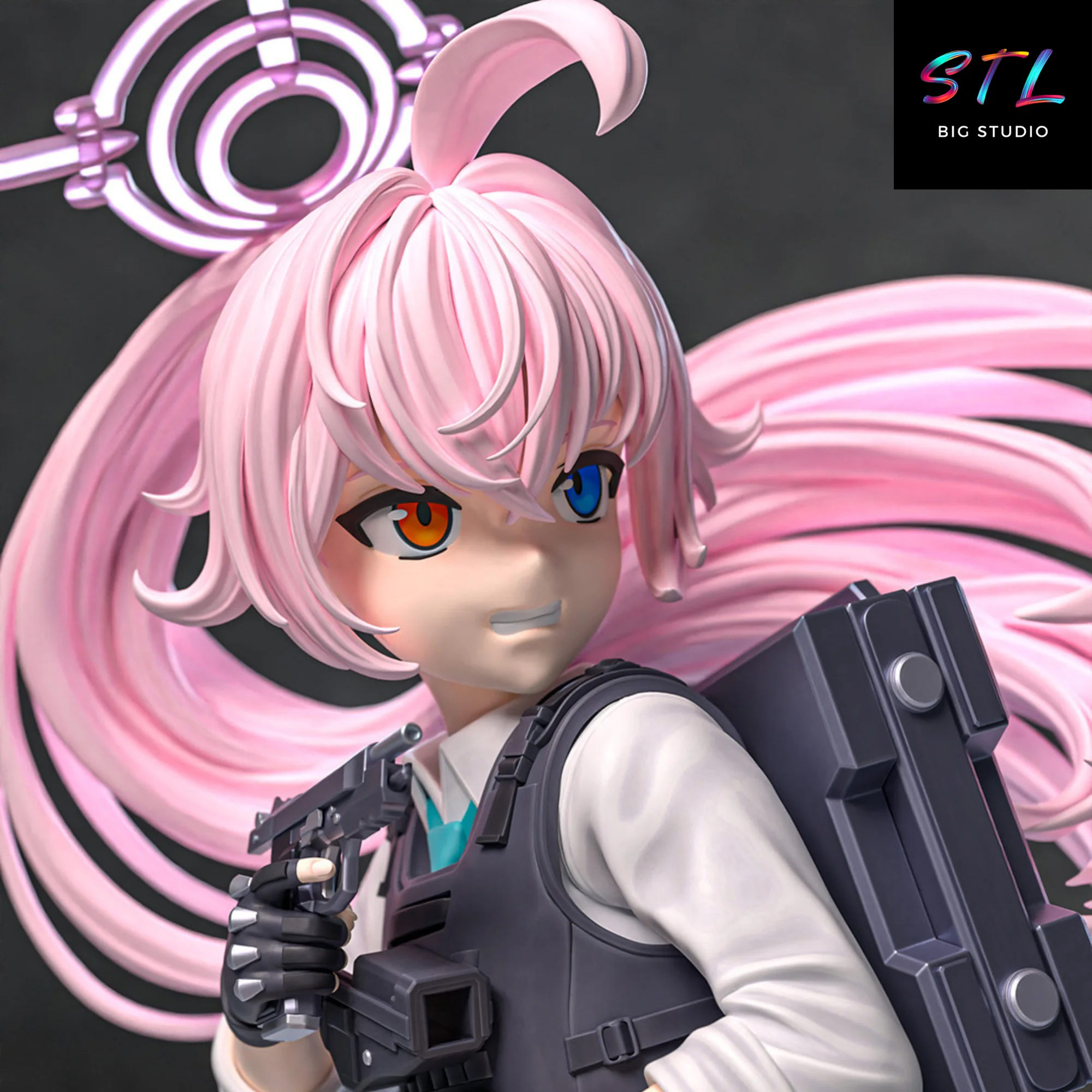 Takanashi Hoshino STL | Blue Archive | 3D Printable Model Model — view 4