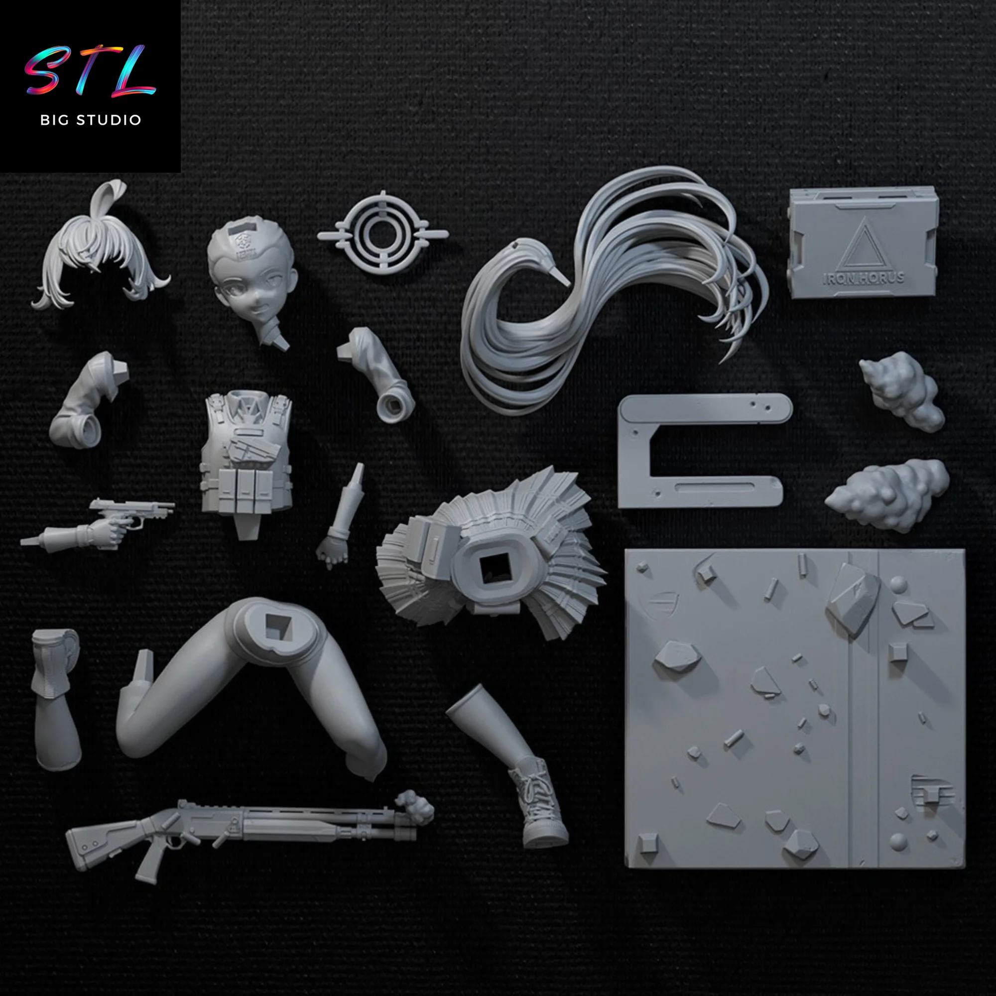 Takanashi Hoshino STL | Blue Archive | 3D Printable Model Model — view 6
