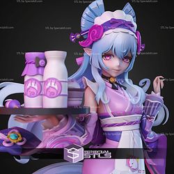 Mizuki Genshin Impact 250mm STL Files 3D Model