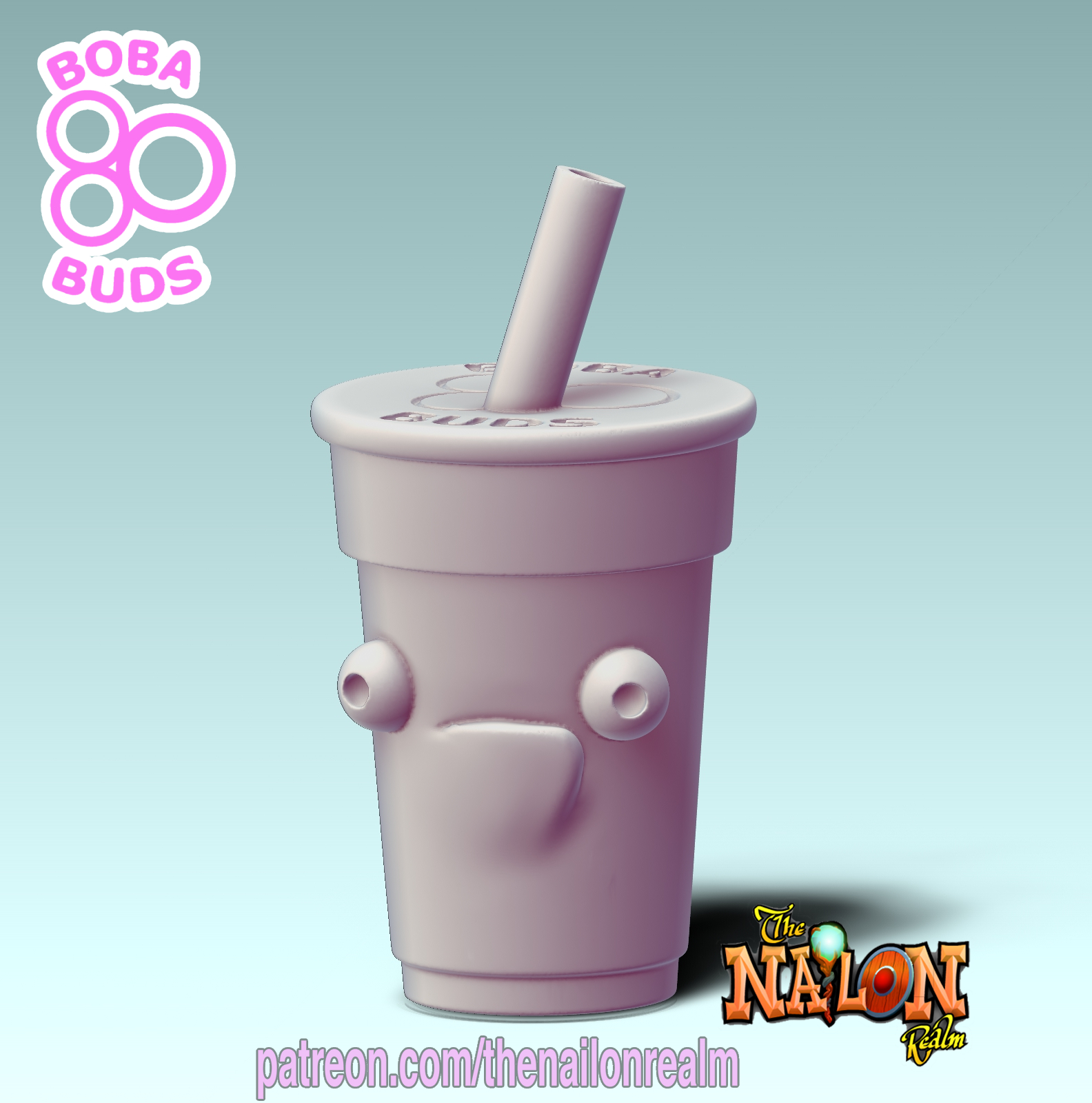 BobaBud Bellini 3D STL Model