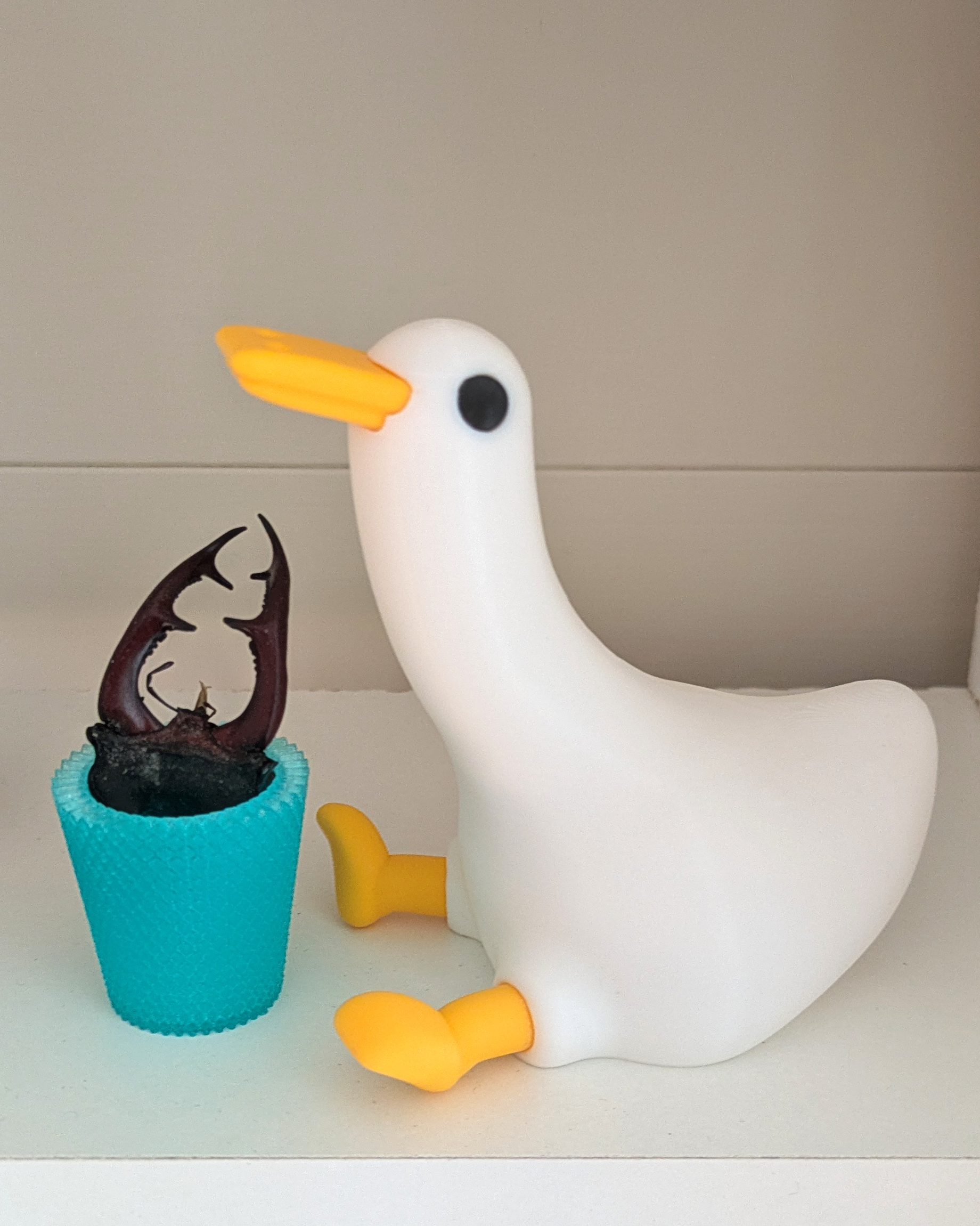 Buck the Wingless Duck // Rejected Animals 3D STL Model — view 2