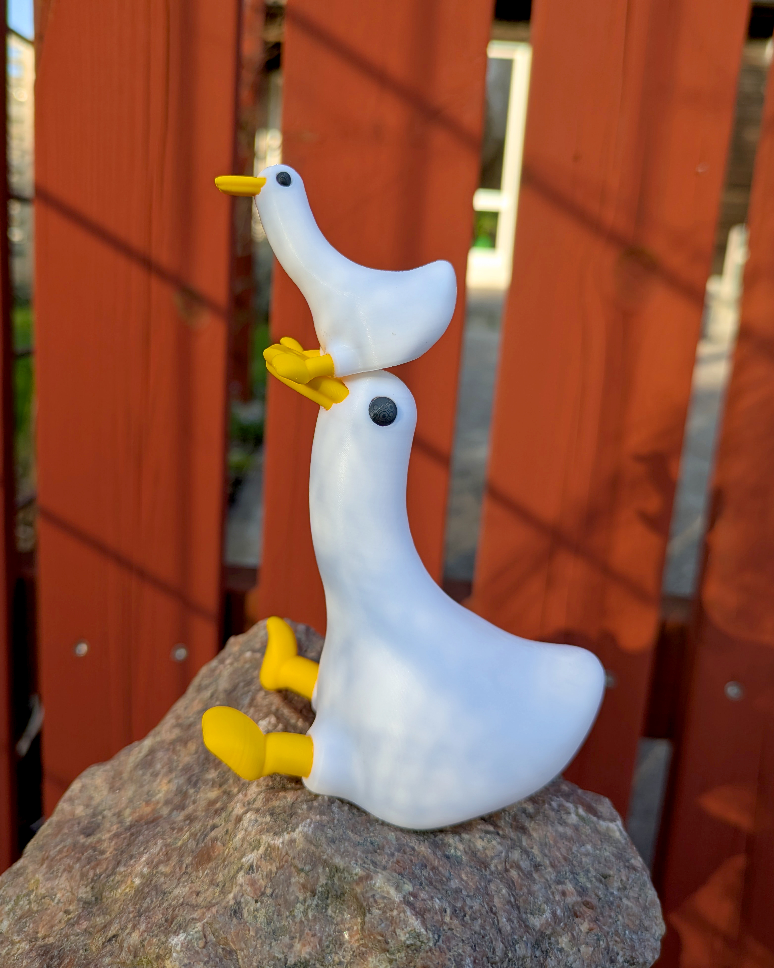Buck the Wingless Duck // Rejected Animals 3D STL Model — view 3