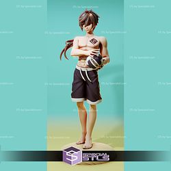 Zhongli Archon Of The Beaches Digital STL Files 3D Model