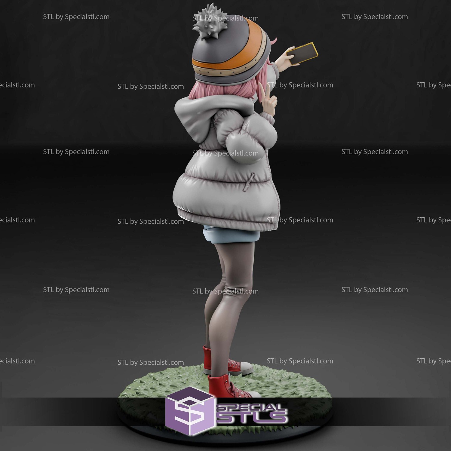 Nadeshiko Yuru Camp STL Files 3D Model — view 4