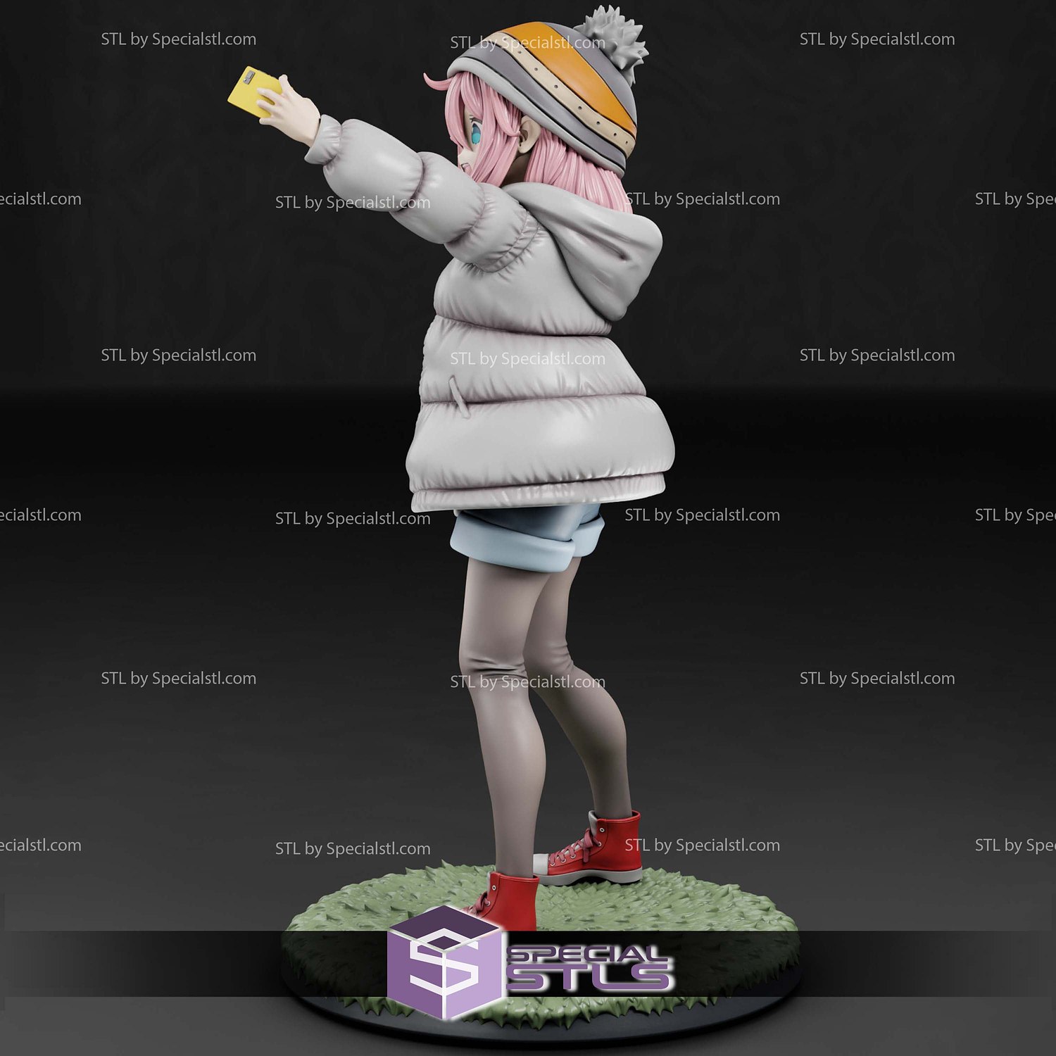 Nadeshiko Yuru Camp STL Files 3D Model — view 5
