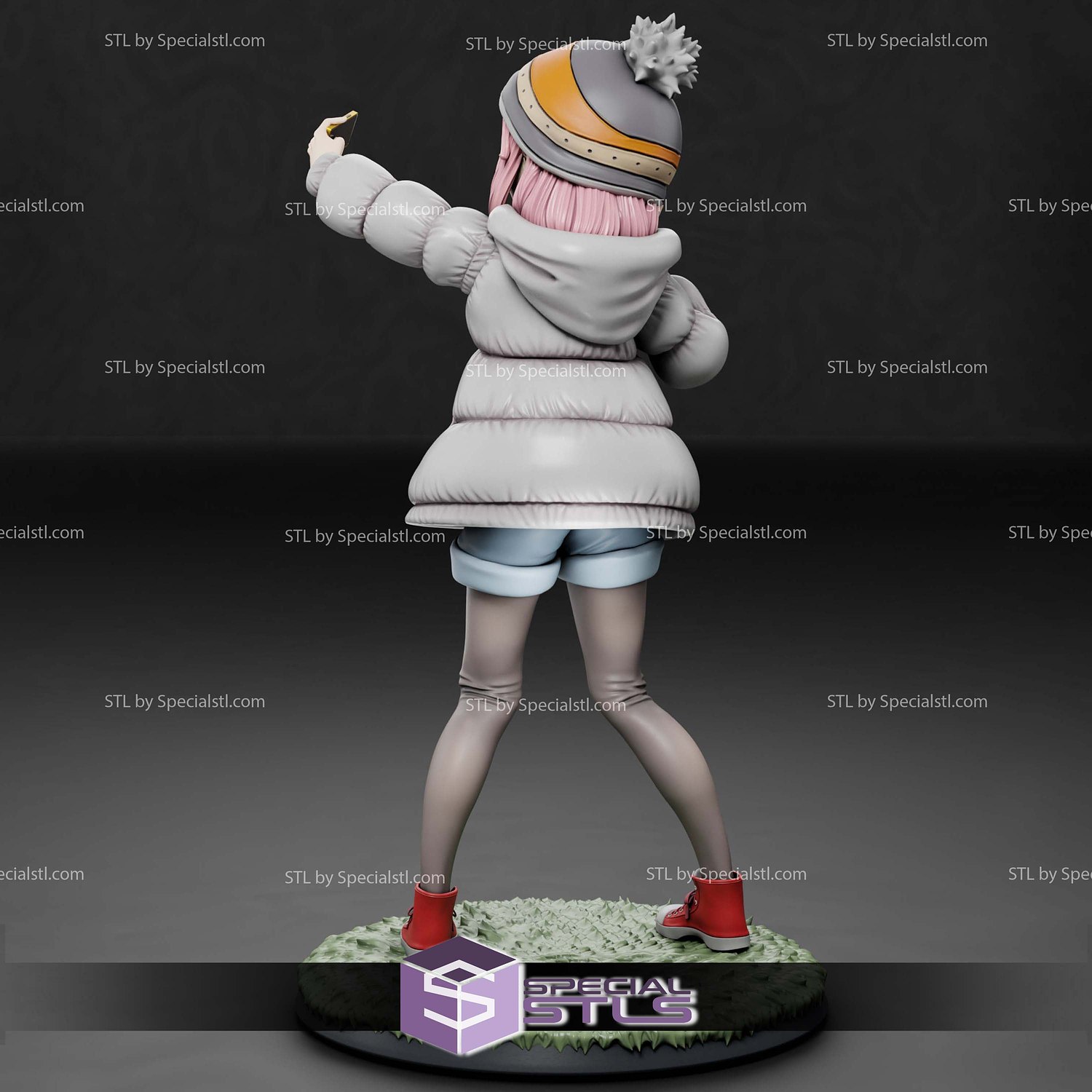 Nadeshiko Yuru Camp STL Files 3D Model — view 7