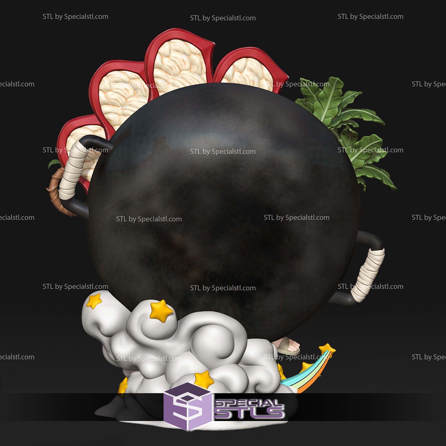 Marcille Sleeping Dungeon Meshi 3D Printer Files STL Model — view 5