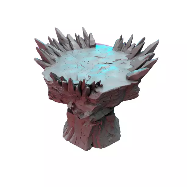 Rockplatform V - Fantasy 3D Print Model STL Model