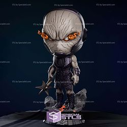 Darkseid Chibi and Weapon 3D Printer Files STL Model