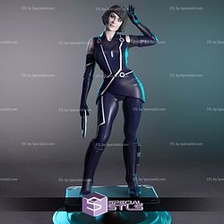 Quorra Tron Legacy 3D Printer Files STL Model