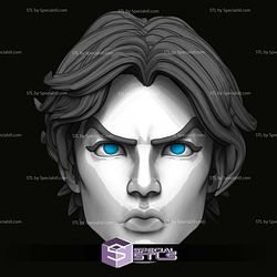 Custom Head STL Collection - Anissa Invincible McFarlane Size 3D Model