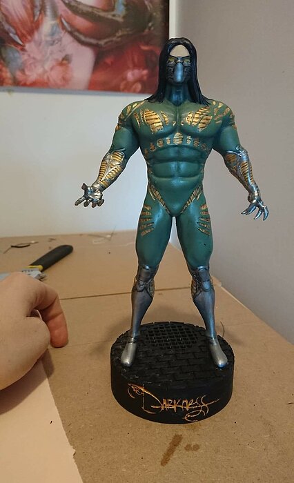 THE DARKNESS from comics 3D STL Model — view 4