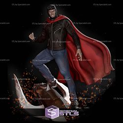 Superman Man of Tomorrow Sculptures 3D Printing STL Model