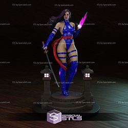Psylocke Temple Base V2 3D Printing Models STL Model