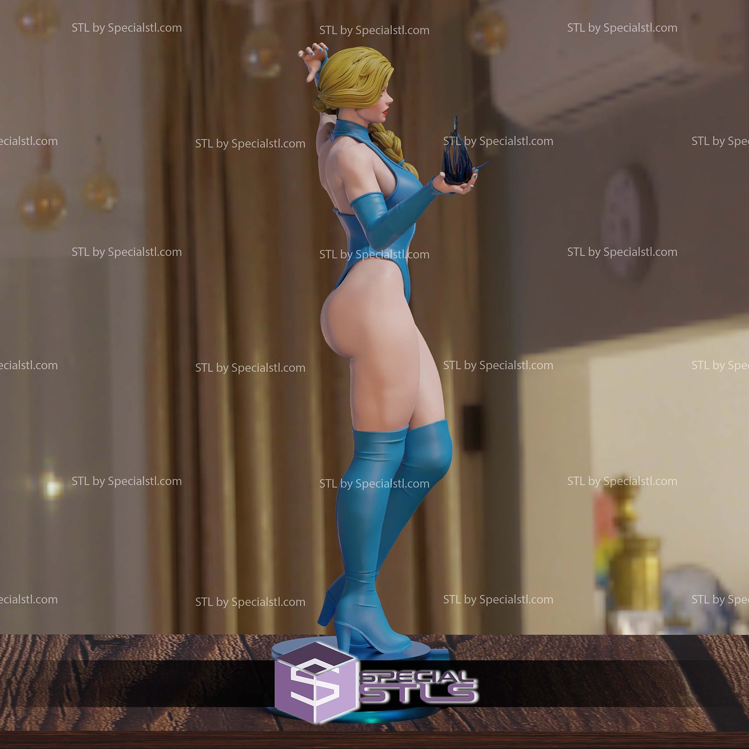 Frozen Adult Attractive and Ice 3D Print Files STL Model — view 2