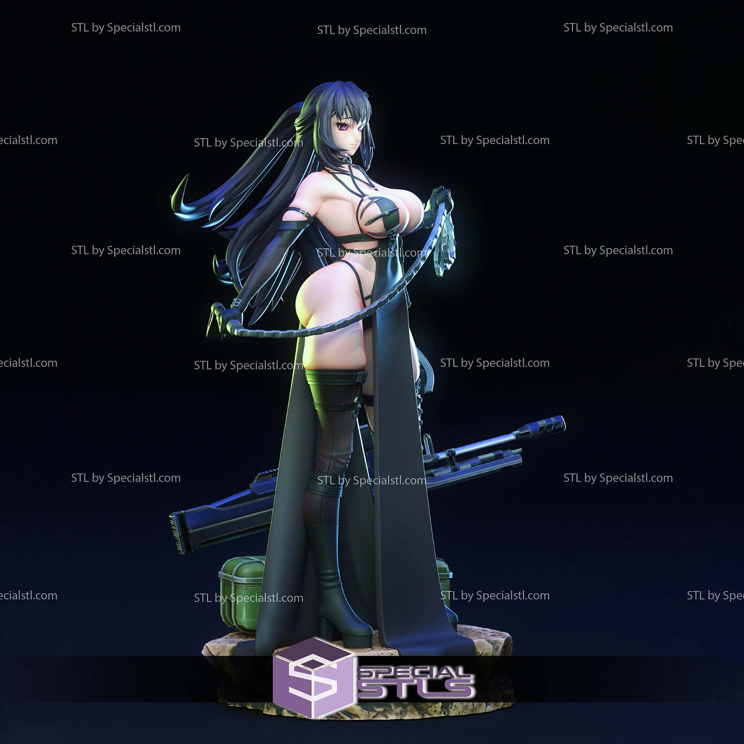 Mihara Nikke 3D Printer Files STL Model — view 2