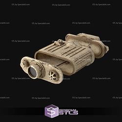 Cosplay STL Files Macrobinoculars 3D Model