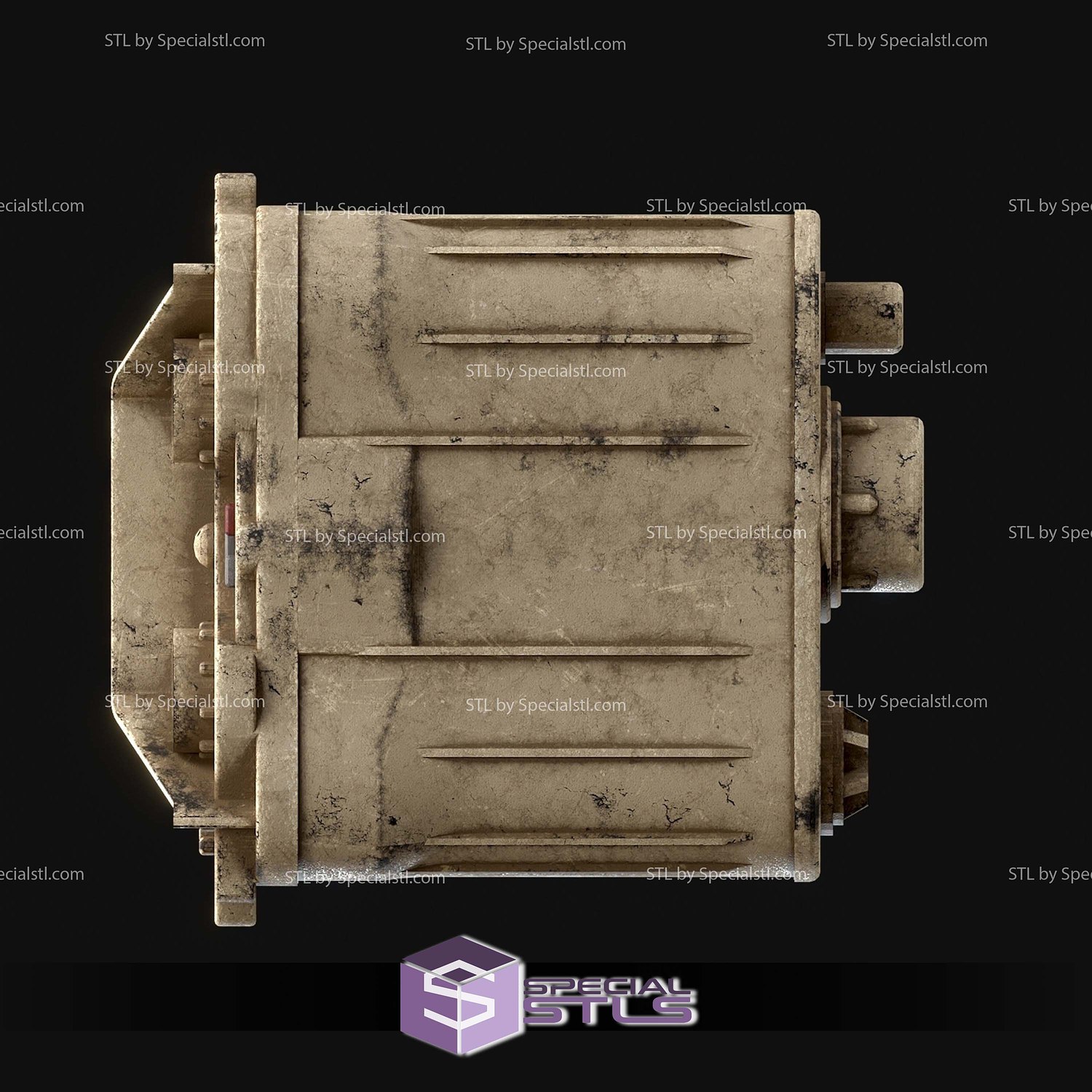 Cosplay STL Files Macrobinoculars 3D Model — view 6