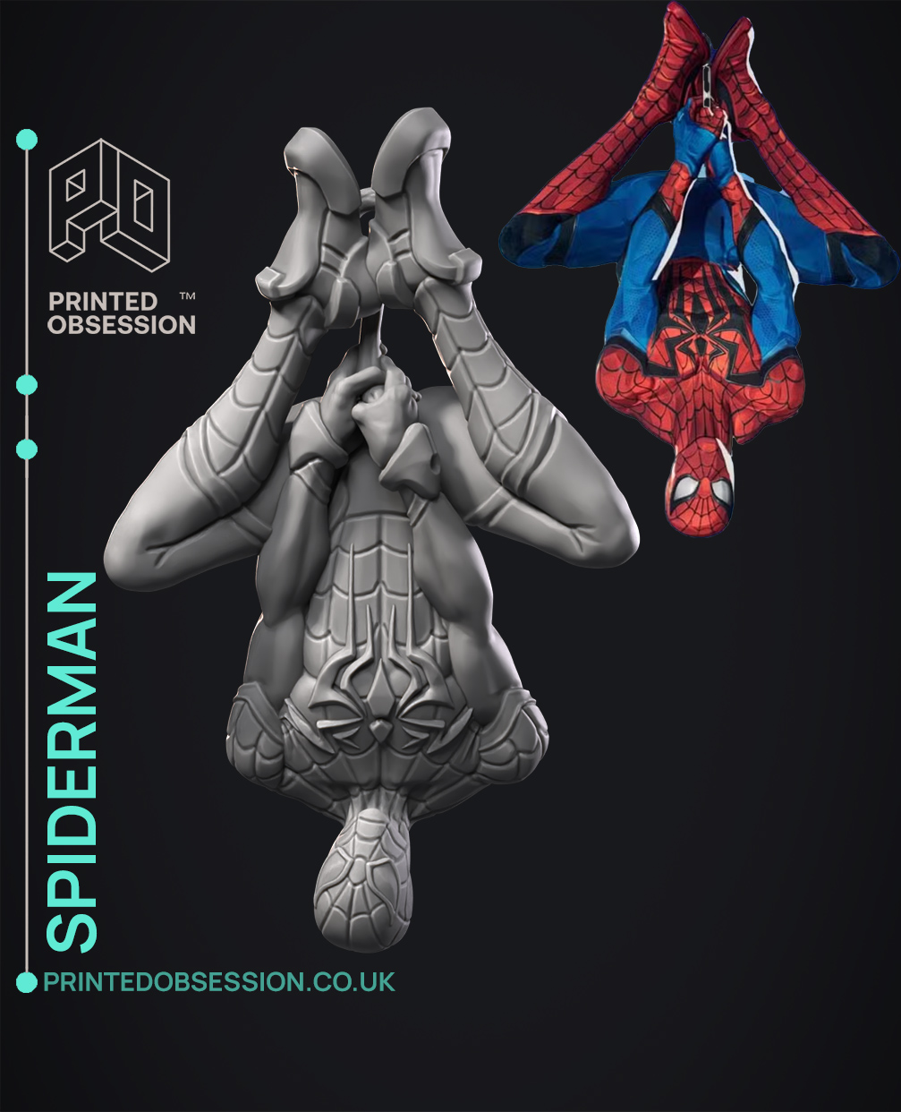 Spiderman - Marvel - Fan Art 3D STL Model