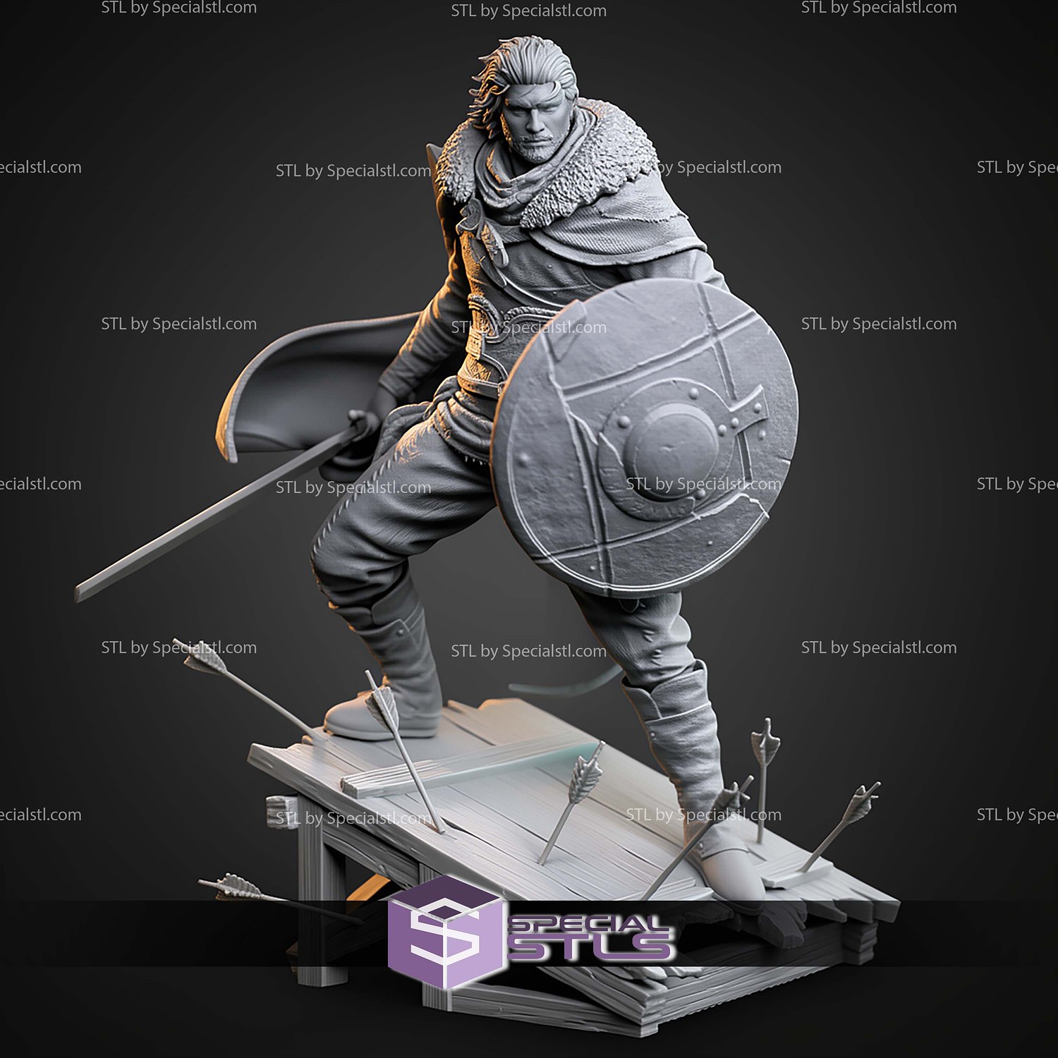 Kliff from Crimson Desert 1-10 STL Files 3D Model — view 2