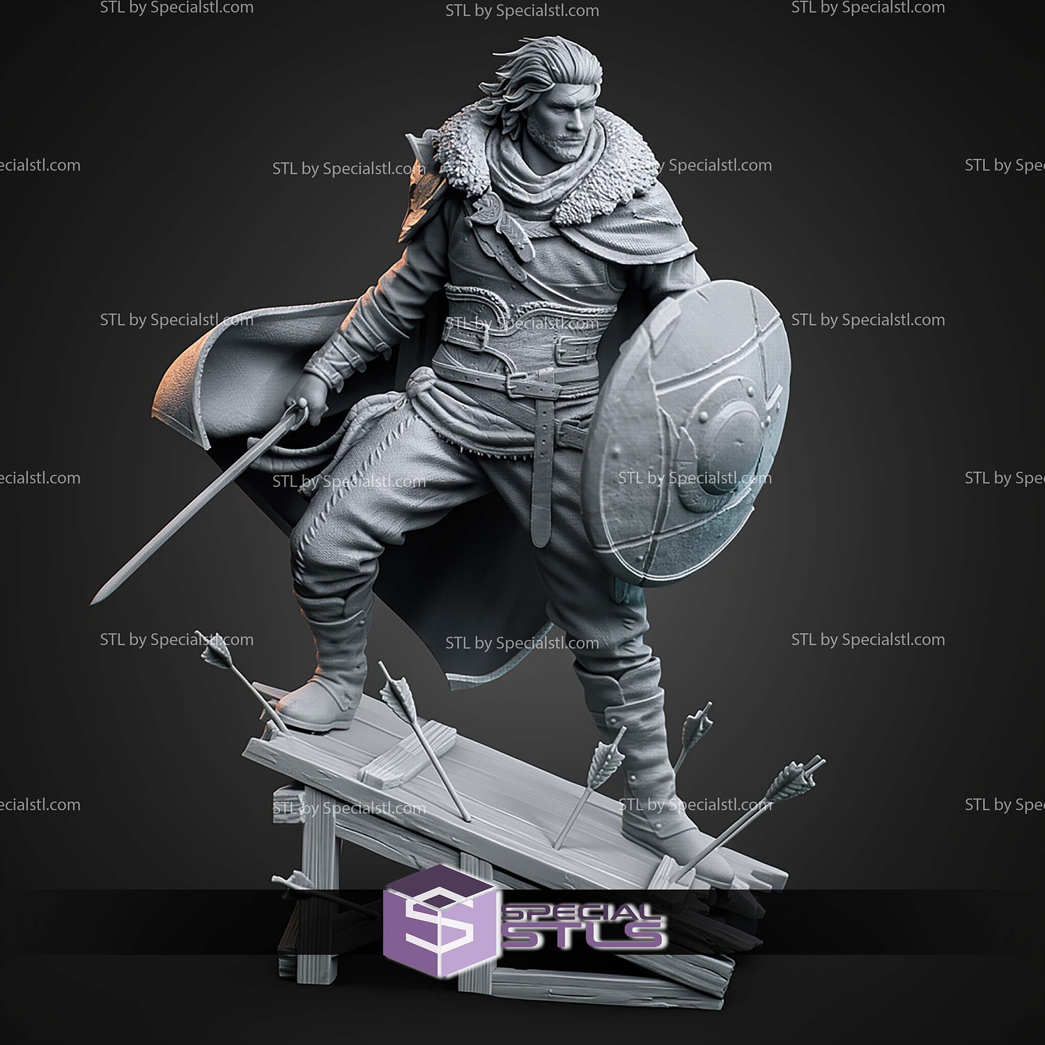 Kliff from Crimson Desert 1-10 STL Files 3D Model — view 5