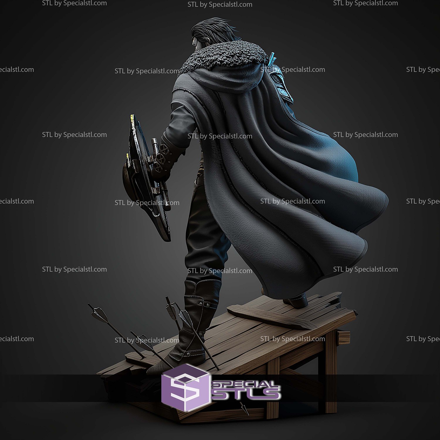Kliff from Crimson Desert 1-10 STL Files 3D Model — view 6