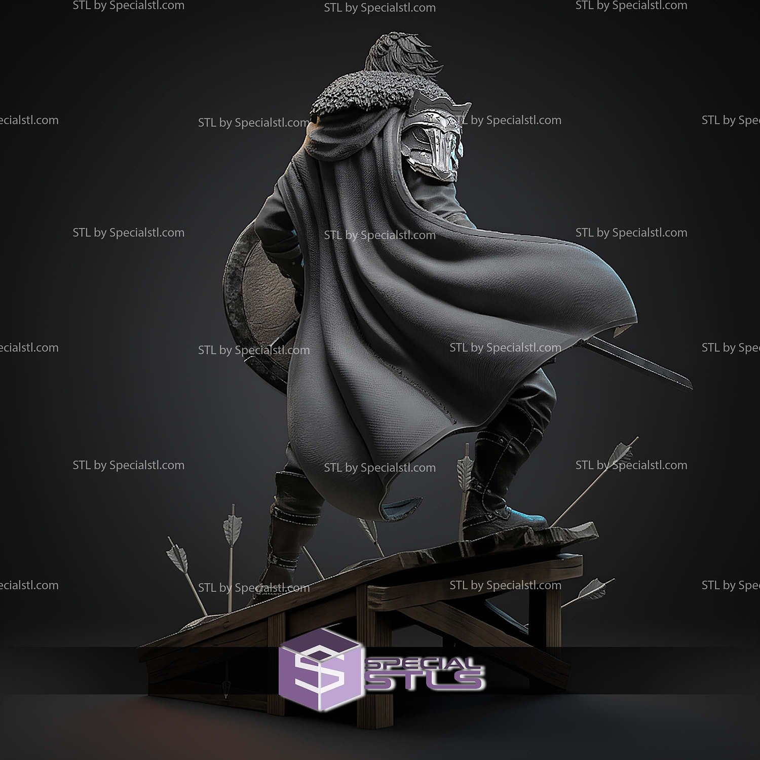 Kliff from Crimson Desert 1-10 STL Files 3D Model — view 7