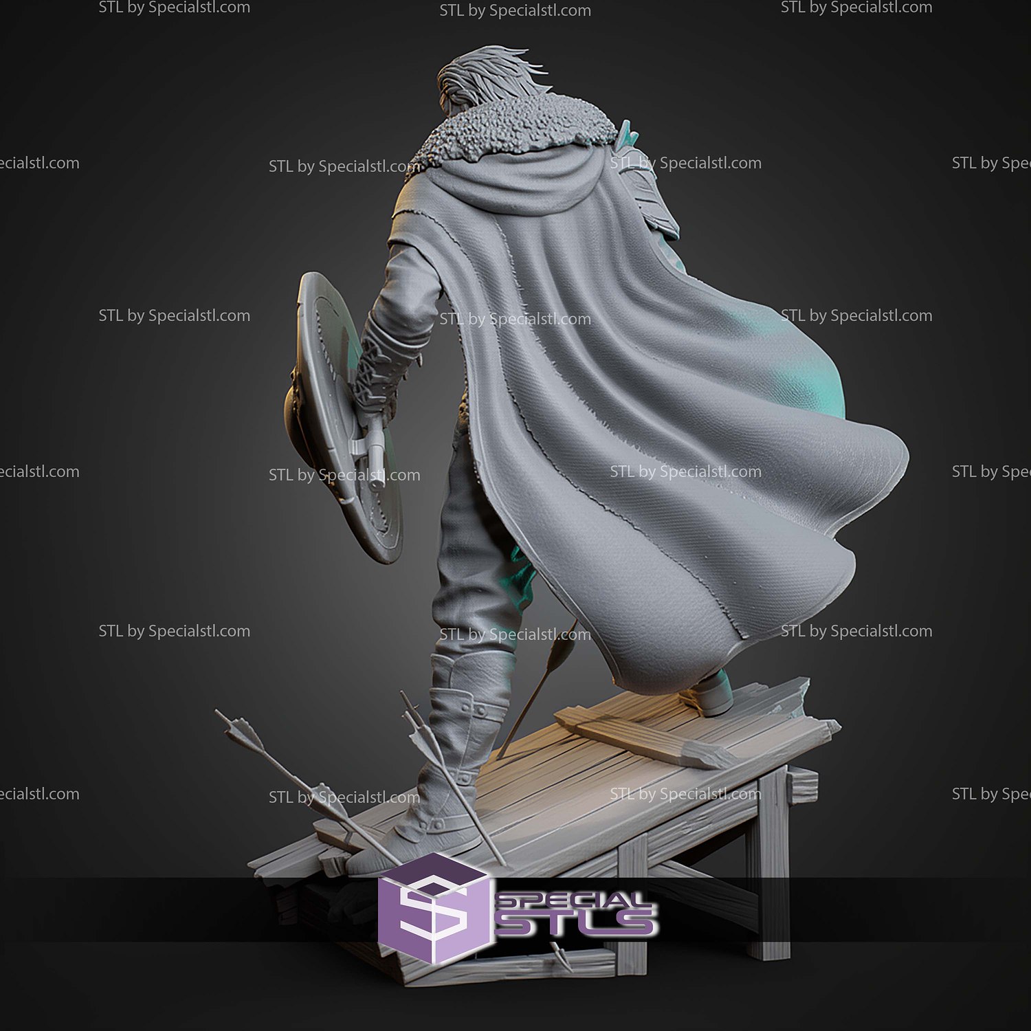 Kliff from Crimson Desert 1-10 STL Files 3D Model — view 8