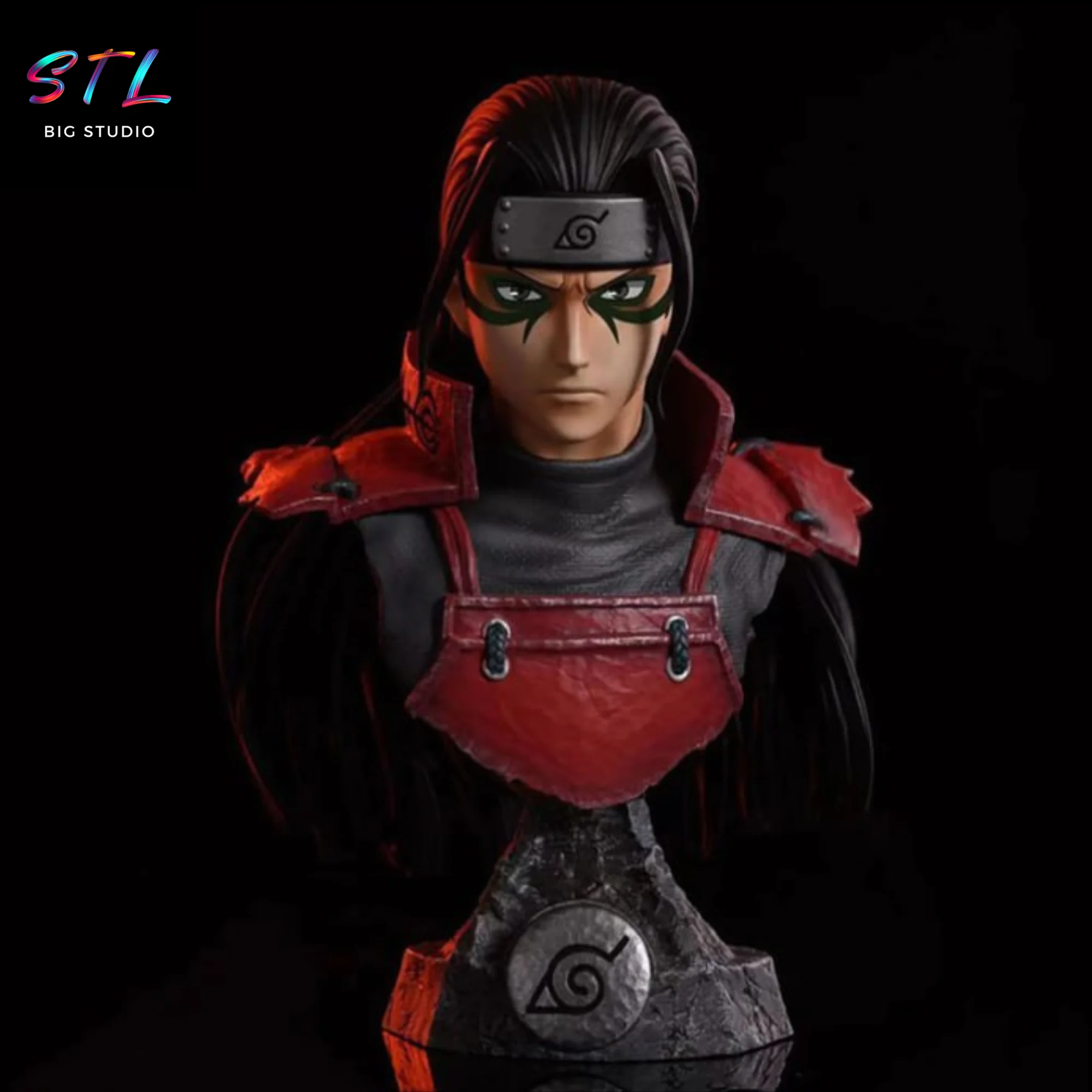 STL Hashirama Senju Bust | Naruto | 3D Printable Model Model