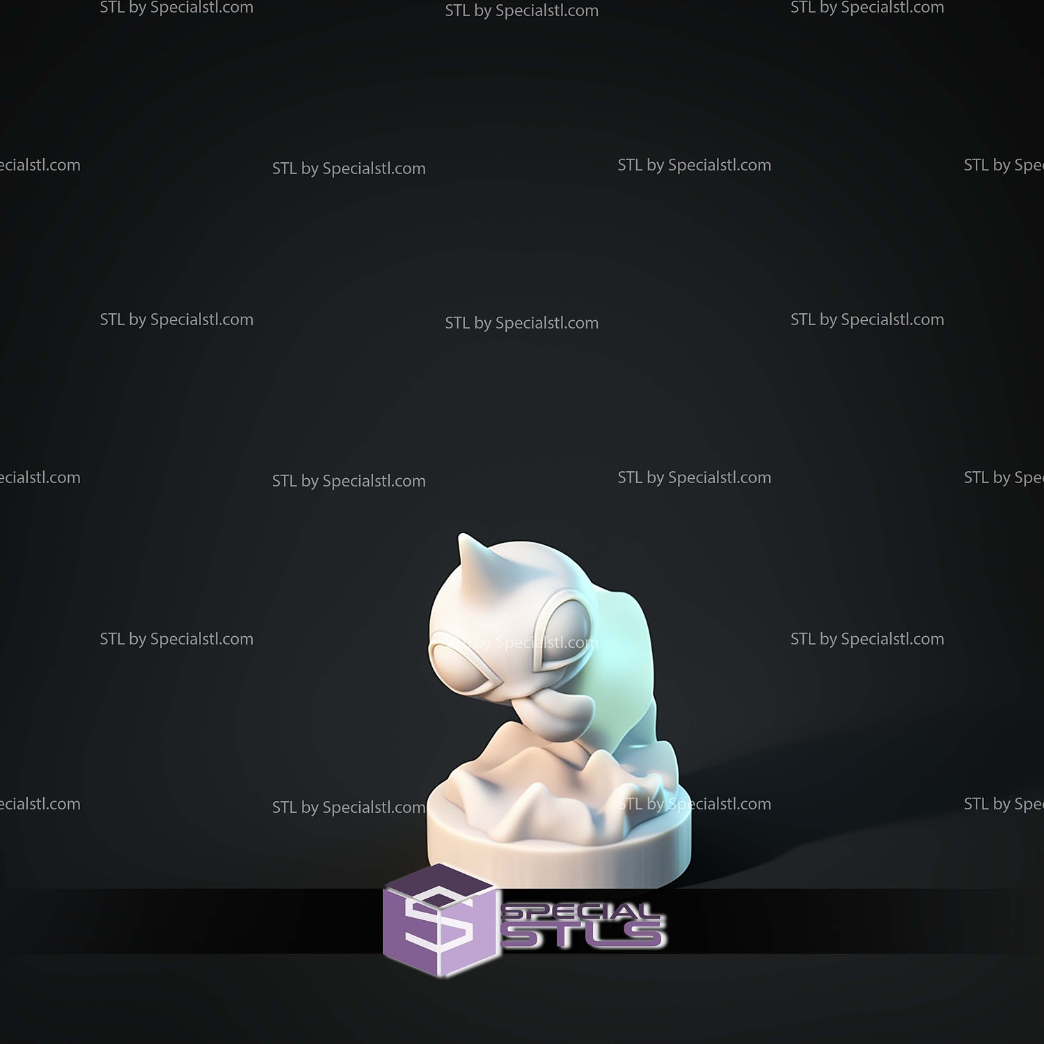 Kaiju Pokemon Banette Zipper Ghost STL Files 3D Model — view 3