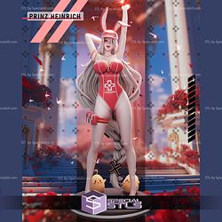Prinz Heinrich Azur Lane Life Guard 3D Printer Files STL Model