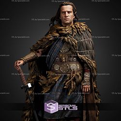 Connor Macleod Highlander STL Files 3D Model