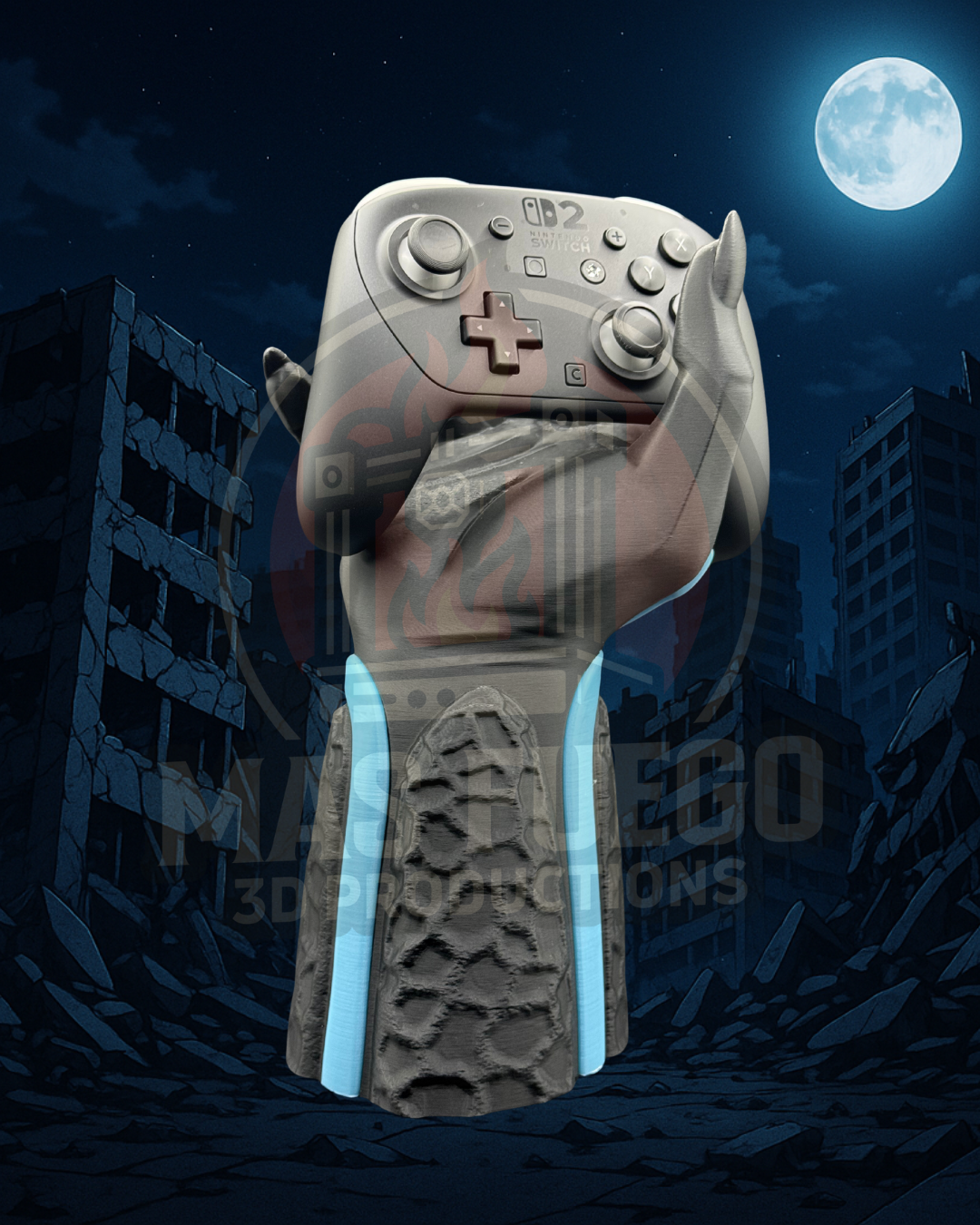 Kaiju No 8 - Hands of Power - Mas Fuego 3D Productions STL Model