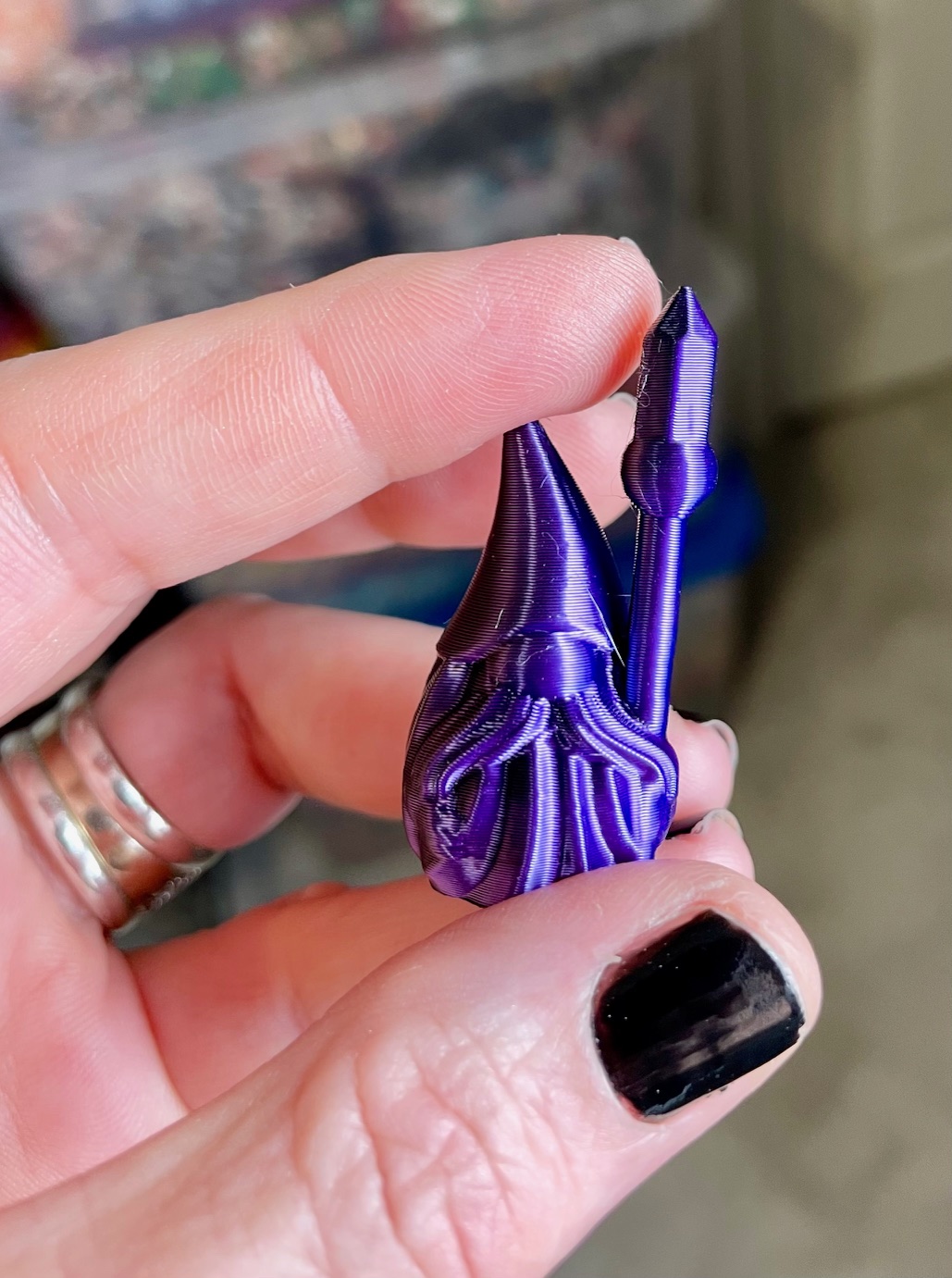 Mini Crystal Wizard Gnomes 3D 3MF Model
