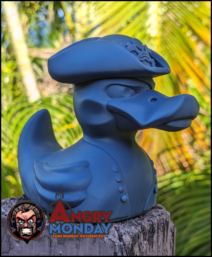 Pirate Duck 3D STL Model — view 3