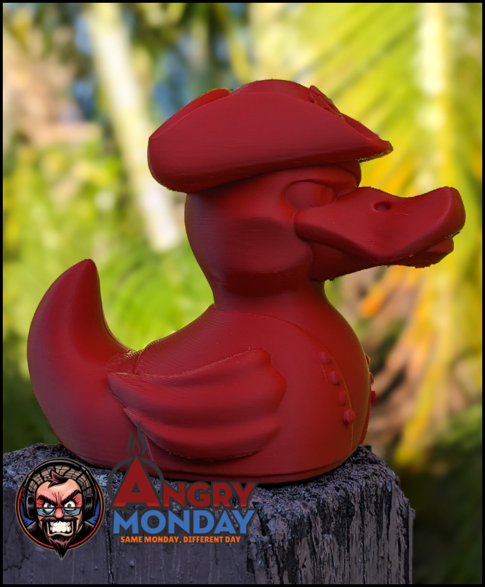 Pirate Duck 3D STL Model — view 4