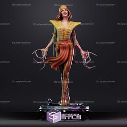 Lady Deathstrike Yuriko Oyama STL Files 3D Model