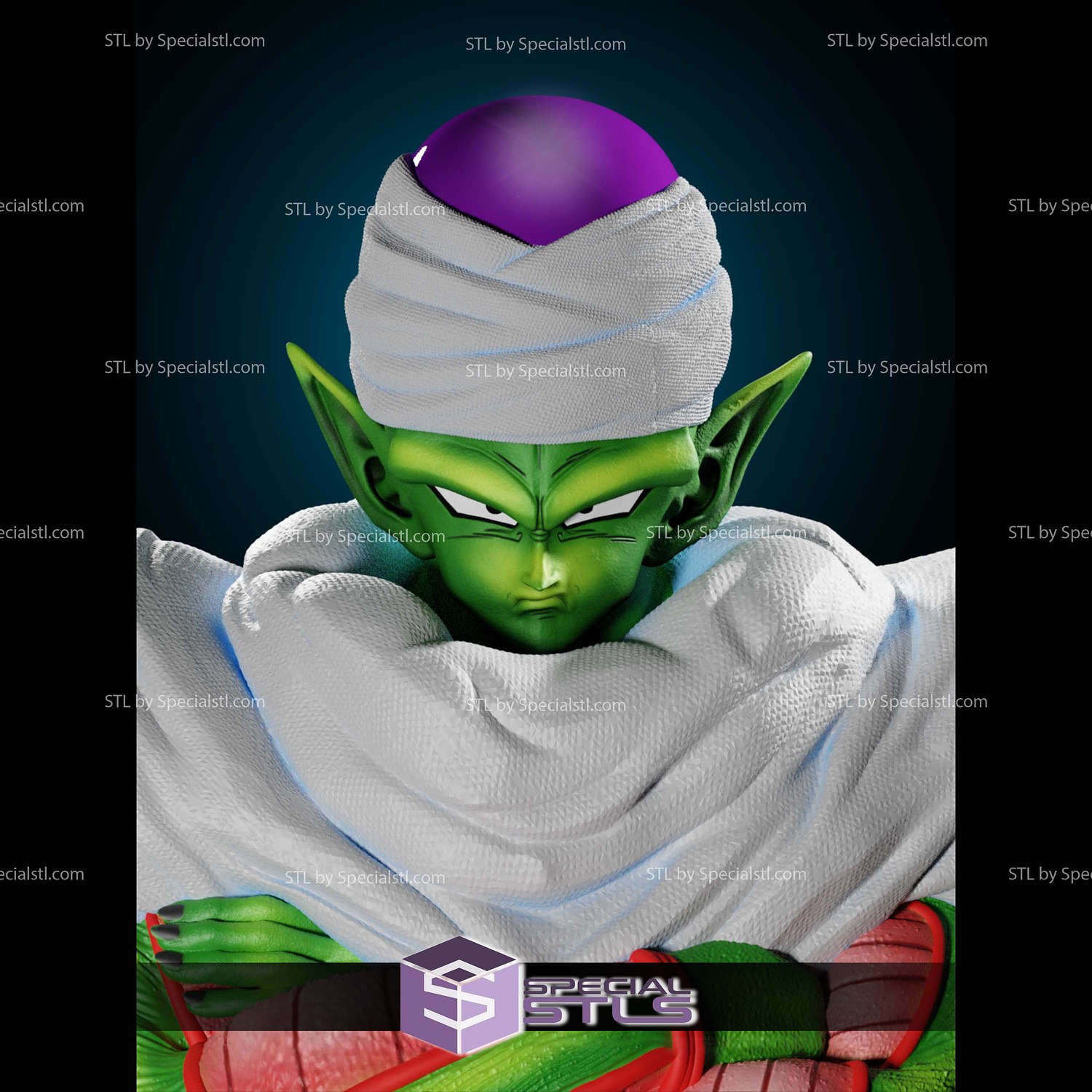 Piccolo Z Warrior 3D Printer Files STL Model — view 2