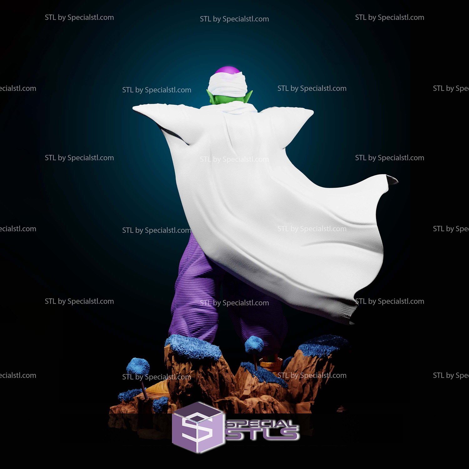 Piccolo Z Warrior 3D Printer Files STL Model — view 4
