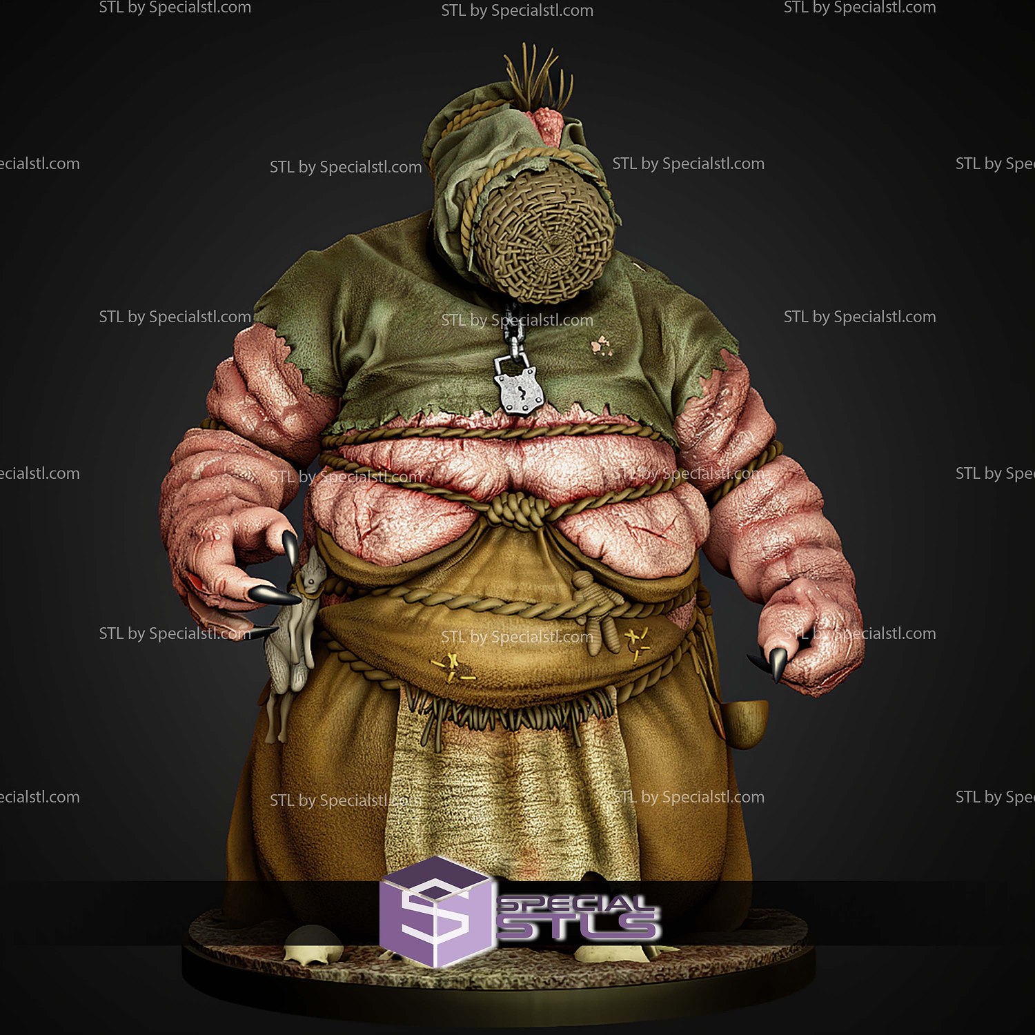 Crones Brewess The Witcher 3 1 6 STL Files 3D Model — view 3