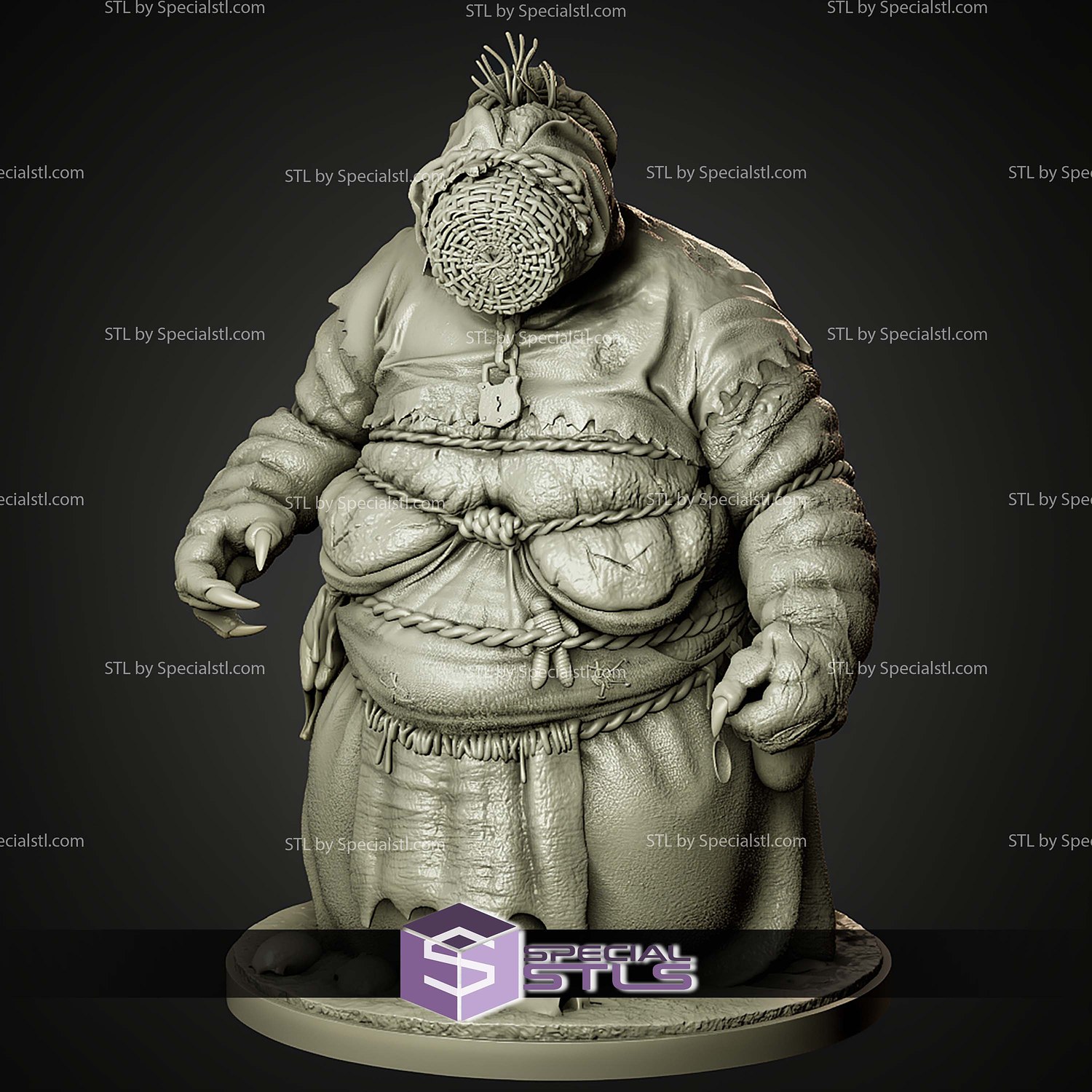 Crones Brewess The Witcher 3 1 6 STL Files 3D Model — view 4