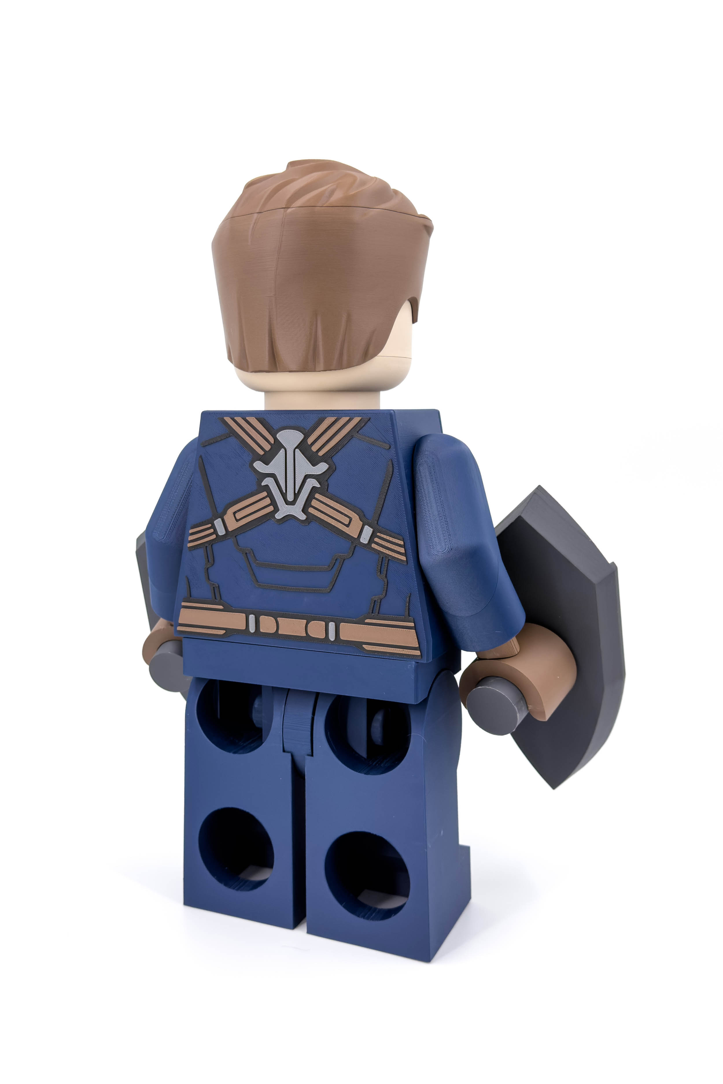 CAPTAIN AMERICA (Infinity War) Modular Figure! 3D 3MF Model — view 5