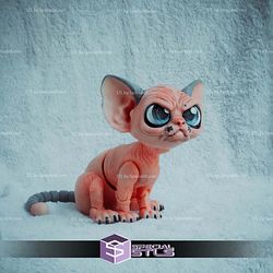 Basic STL - Larry The Shynx 3D Model