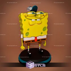 SpongeBob SquarePants 57mm 3D Printer Files STL Model — view 1