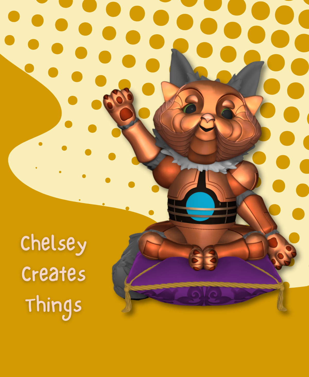 Baccha Costume (DesiQuest) Cat 3D STL Model